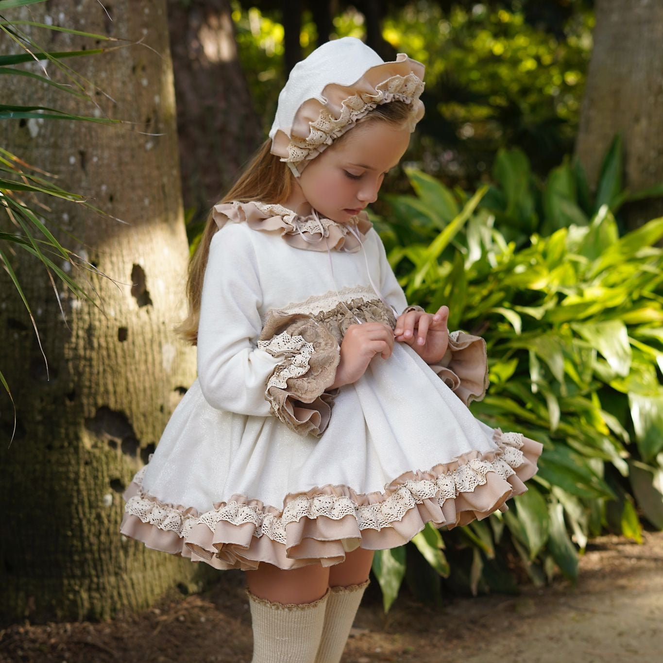Neutral Knit Dress